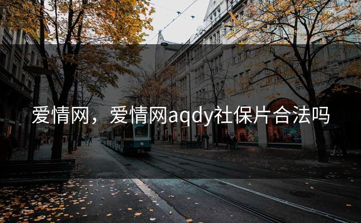爱情网，爱情网aqdy社保片合法吗